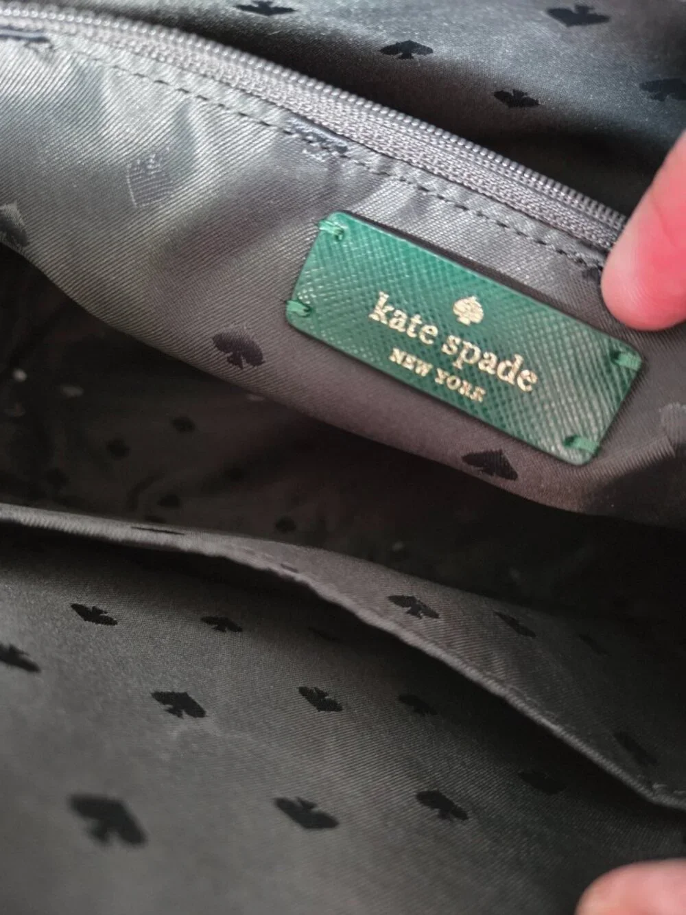 EUC LIKE NEW! KATE SPADE GREEN LEATHER SATCHEL MEDIUM